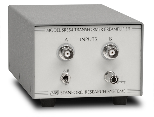 SR554 — 变压器前置放大器