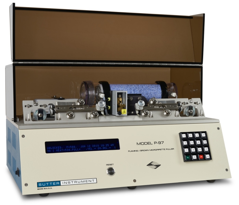 铜川P-97程控水平微电极拉制仪用于石英石玻璃微电极的拉制器