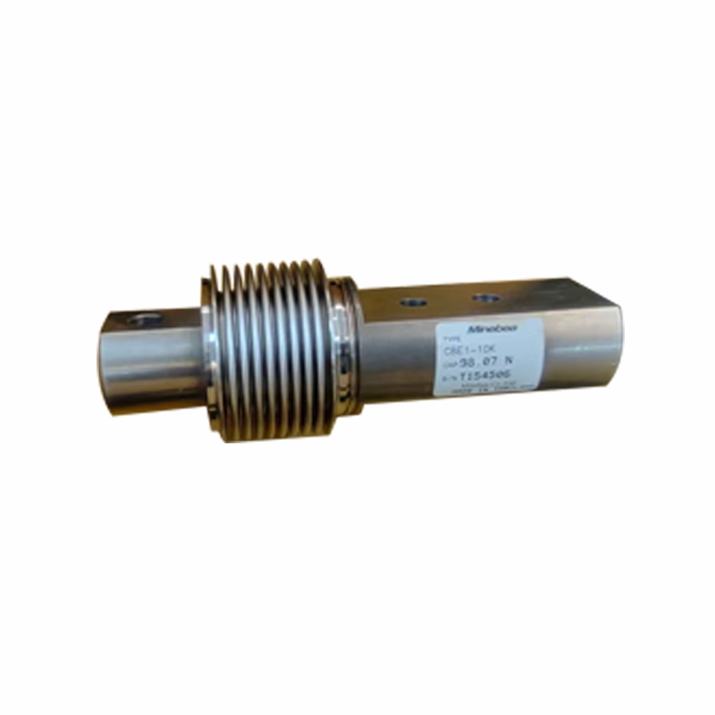 日本 NMB CBE1-10K 波纹管称重传感器 10kg 高精度 IP67 防水工业测力模块