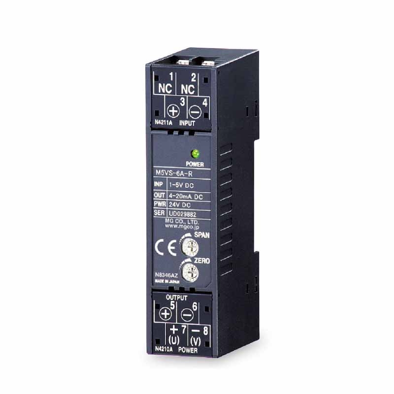 爱模 M5MV-0A-R 直流电流变送器 工业级三端隔离信号变送模块